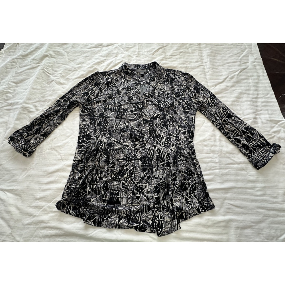 🫐 ROZ ALI WOMENS TOPS BLOUSE SHIRT SIZE S. 🫐